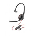POLY Blackwire C3210 - 3200 Series - headset - on-ear - wired - USB-A 209744-201